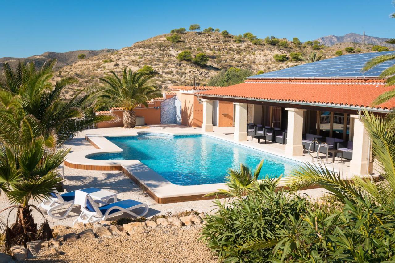 Stunning Villa Carichel Blanc Вильяхойоса Экстерьер фото